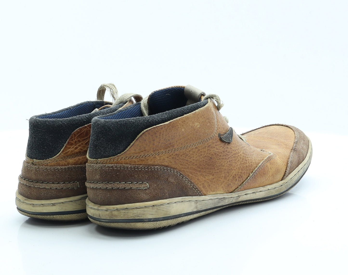 Dune Mens Brown  Polyester Trainer Casual 11 EUR 44