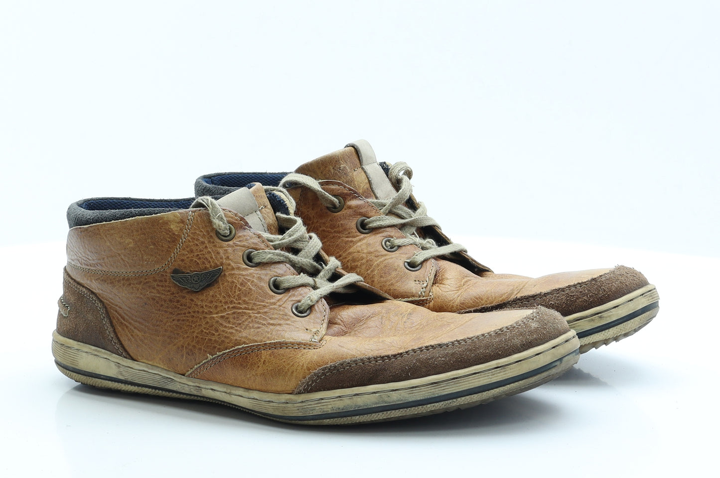Dune Mens Brown  Polyester Trainer Casual 11 EUR 44