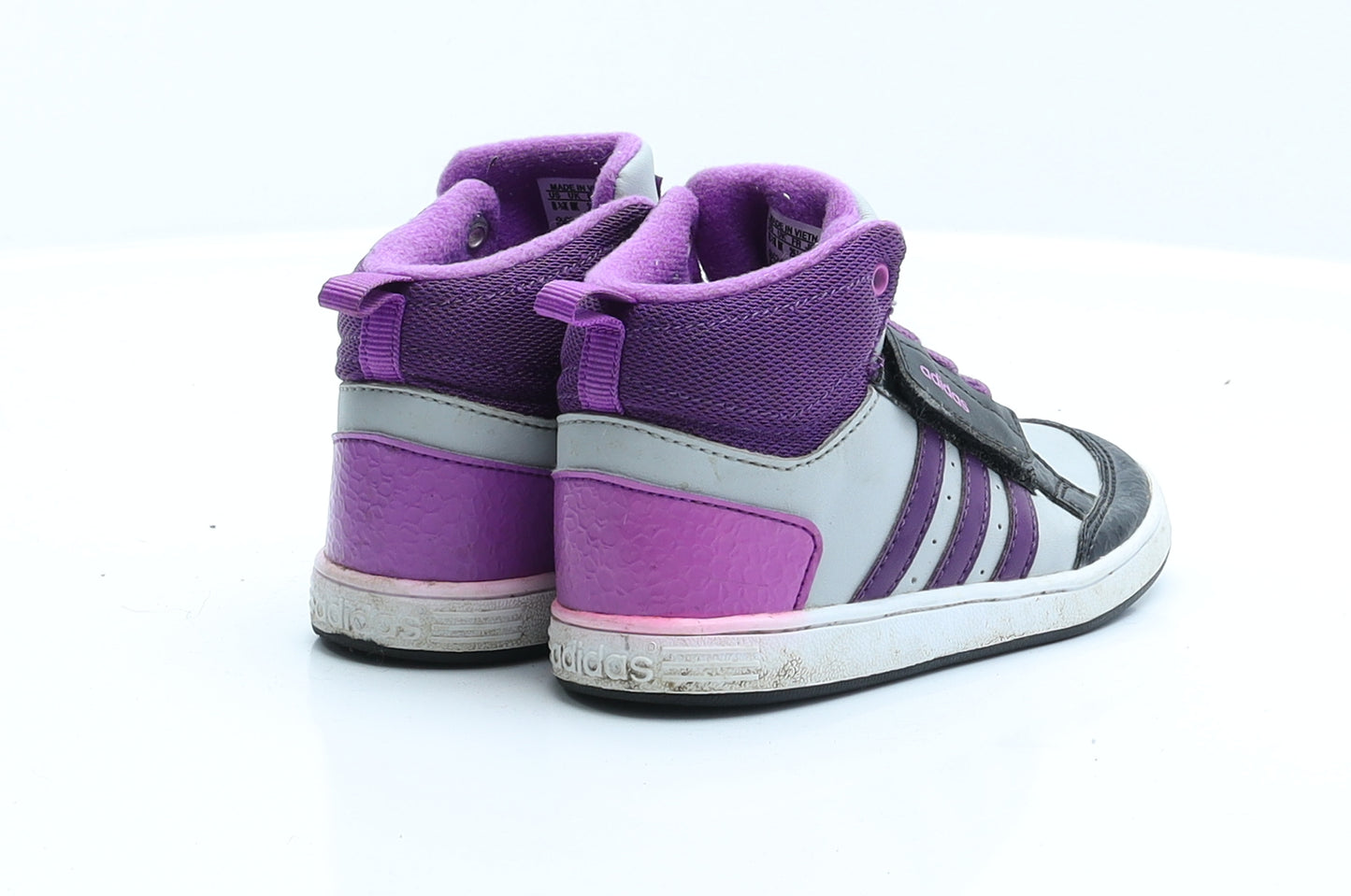 adidas Girls Multicoloured Striped Polyester Trainer  8