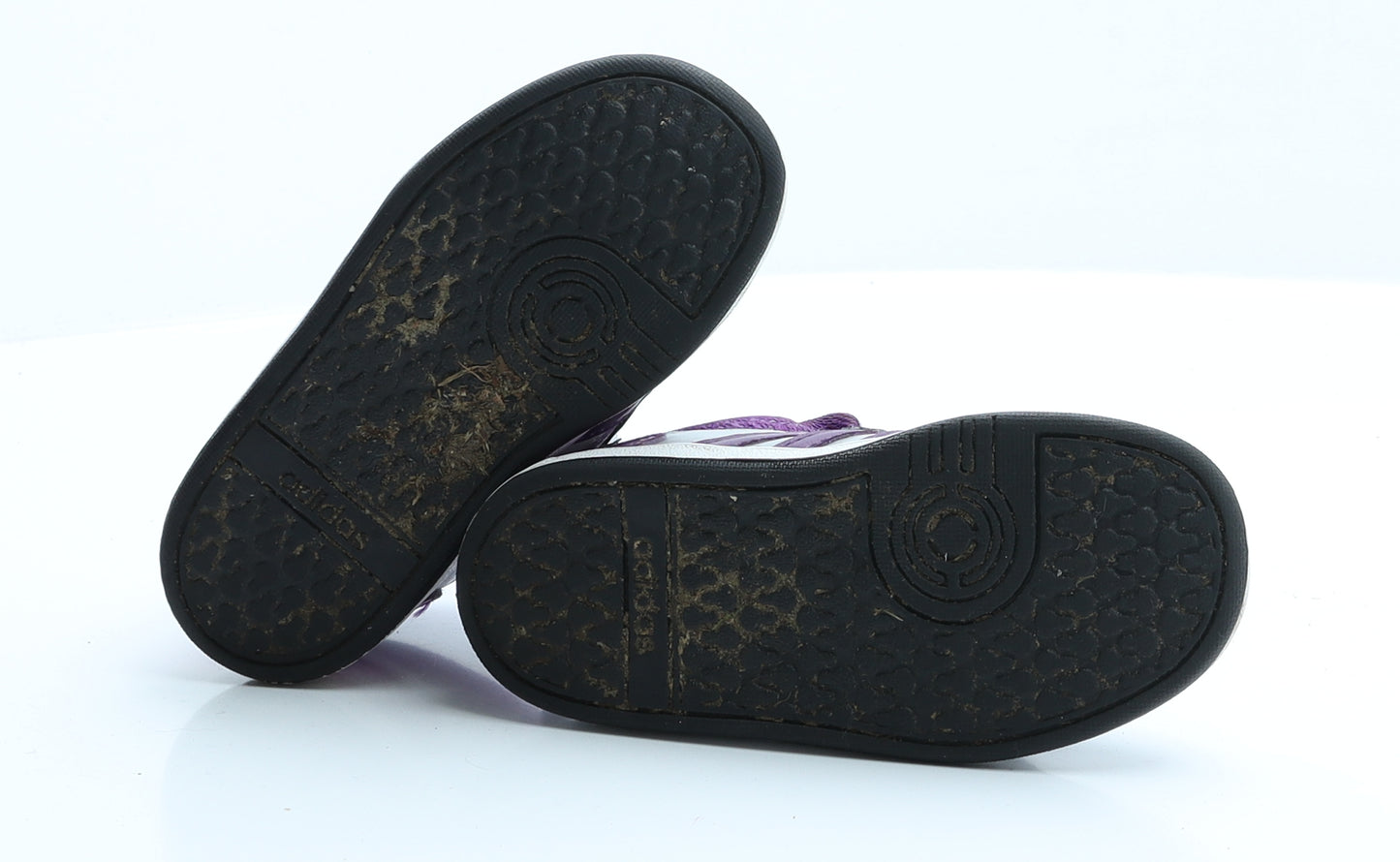 adidas Girls Multicoloured Striped Polyester Trainer  8