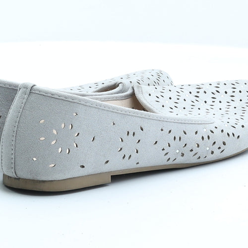 Primark Womens Grey   Ballet Flat 7 40
