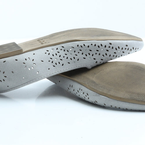 Primark Womens Grey   Ballet Flat 7 40