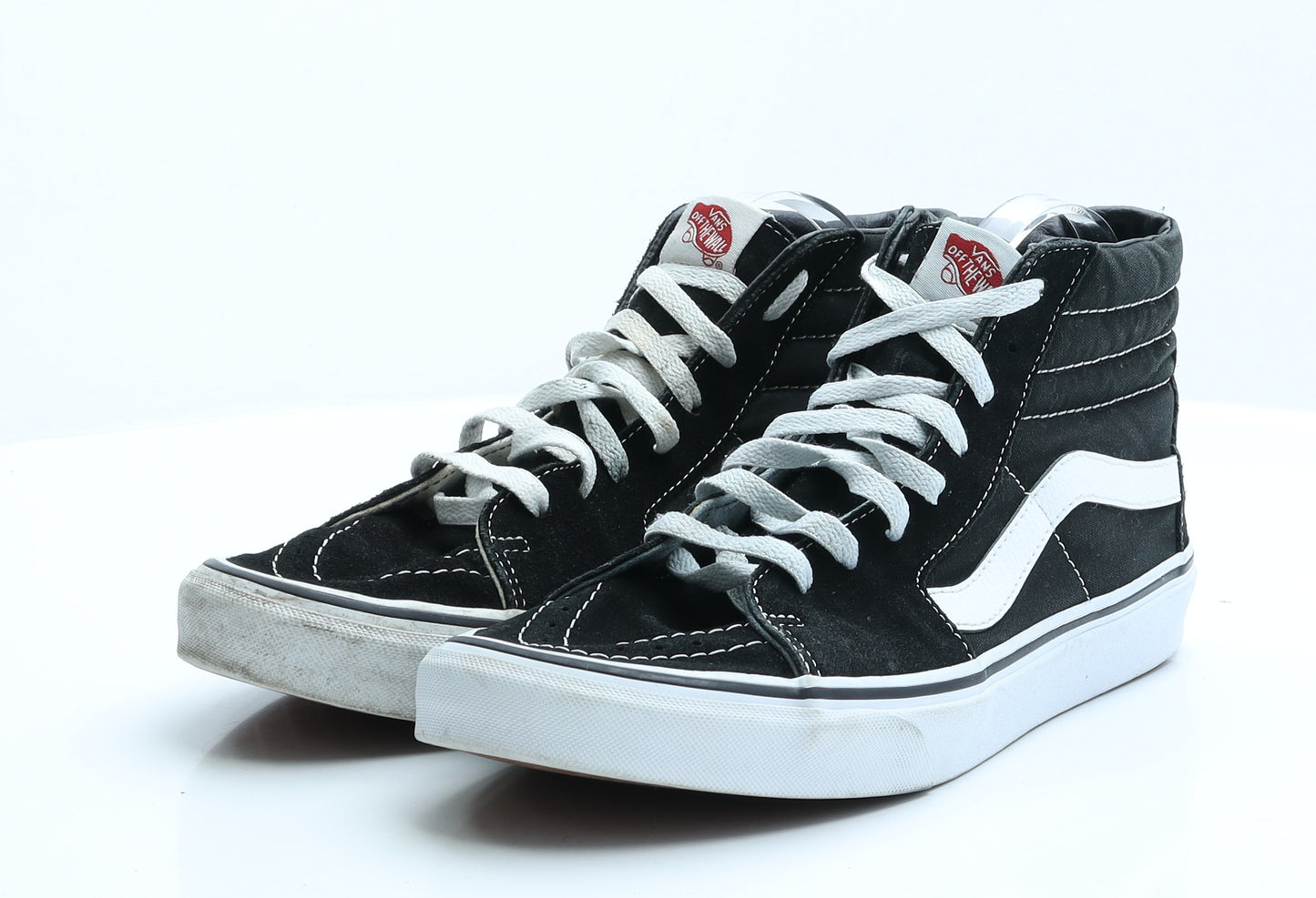 VANS Mens Black  Suede Trainer Casual 9 EUR 43