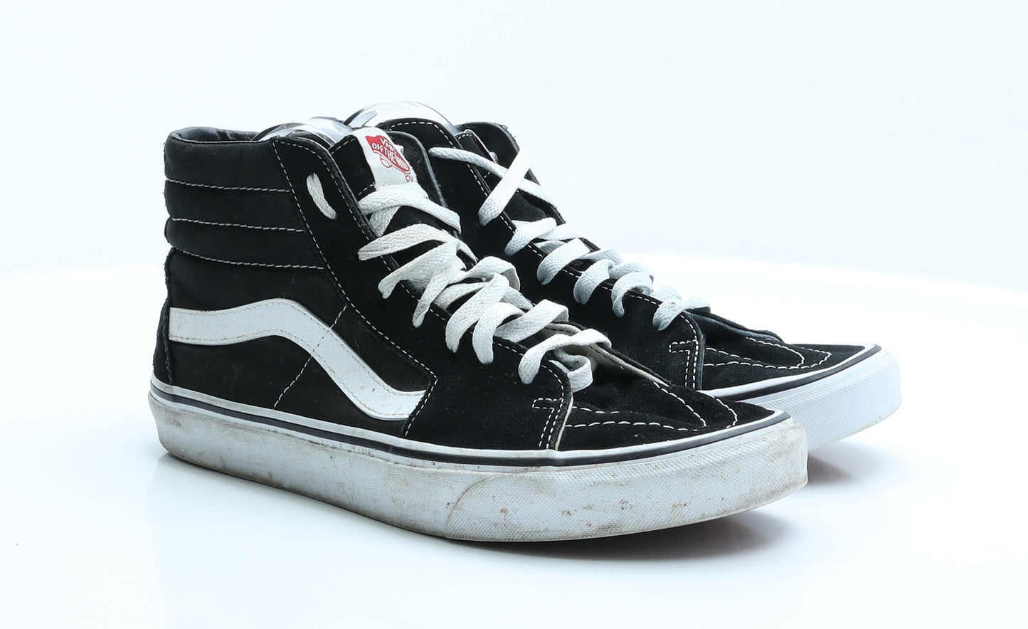 VANS Mens Black  Suede Trainer Casual 9 EUR 43
