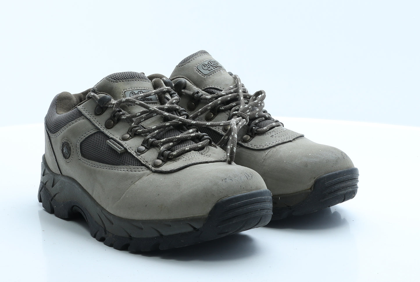 Cotton Traders Womens Brown  Polyester Snow Boot Boot 5   - Walking Shoes
