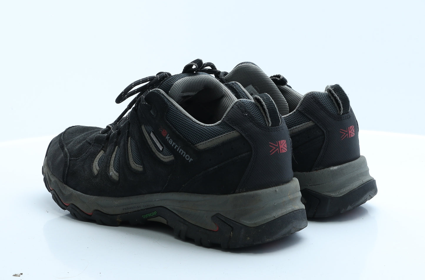 Karrimor Mens Black Geometric Polyester Snow Boot Boot 11 EUR 46 US 12 - Walking Shoes