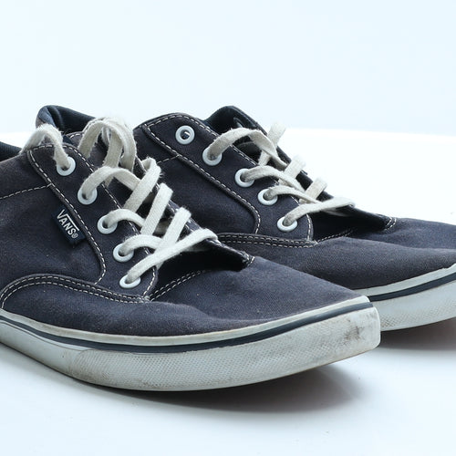 VANS Mens Blue  Fabric Trainer Casual 7 EUR 40.5