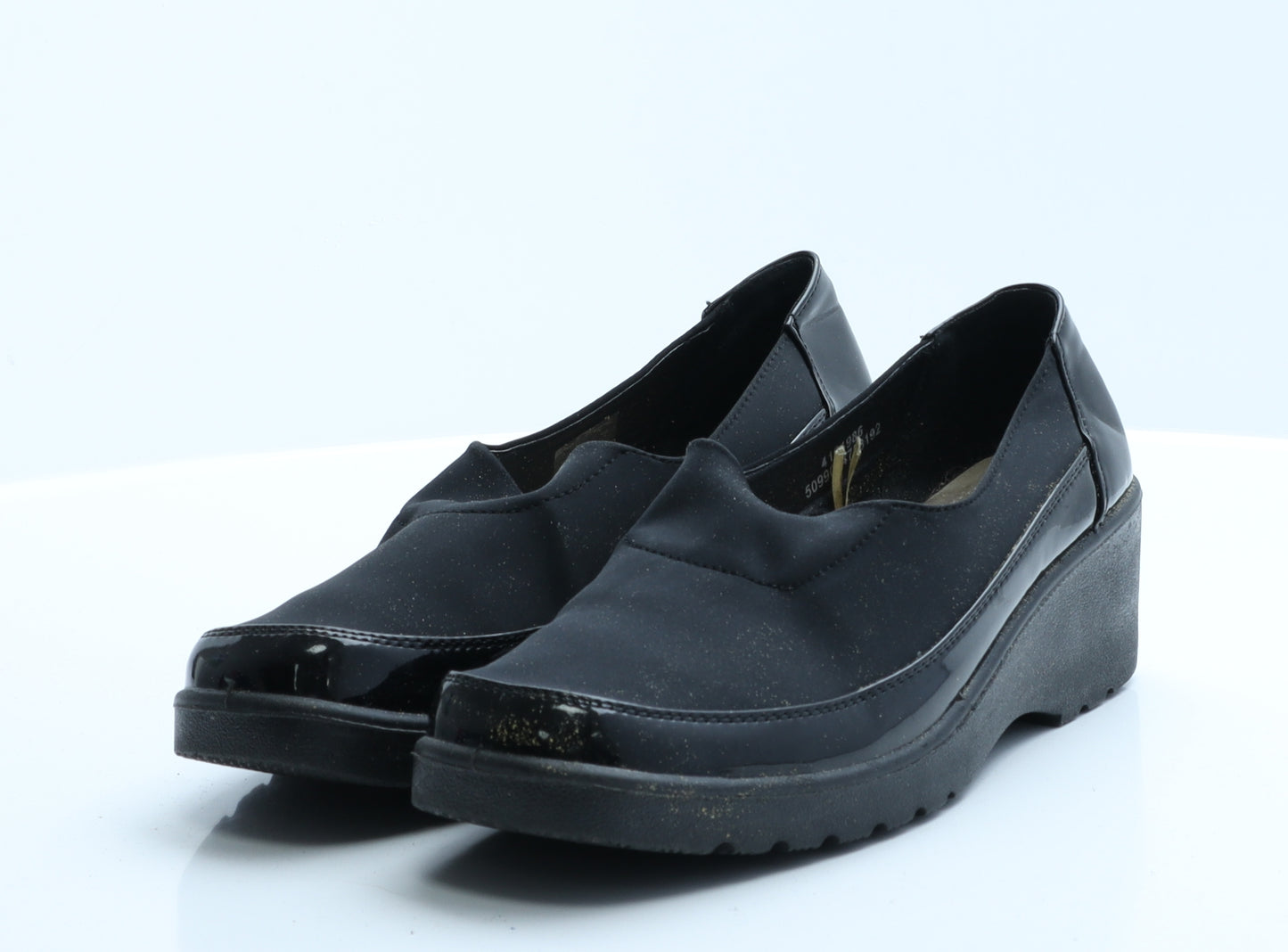 ComfortBliss Womens Black  Polyester Loafer Casual 7 40