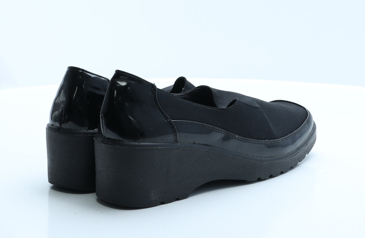 ComfortBliss Womens Black  Polyester Loafer Casual 7 40