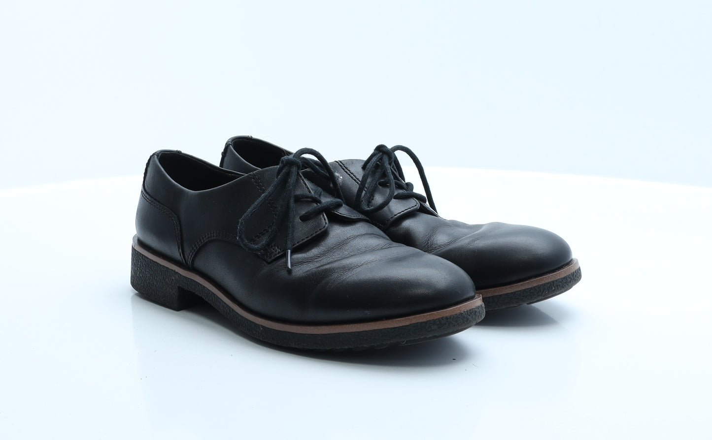 Clarks Womens Black  Polyester Oxford Casual 5 38