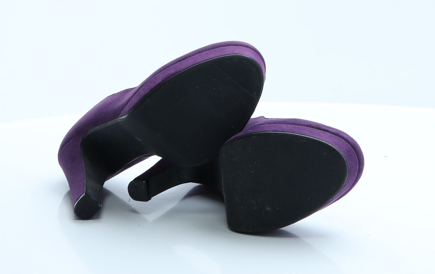New Look Womens Purple  Polyester Platform Heel 4 EUR 37