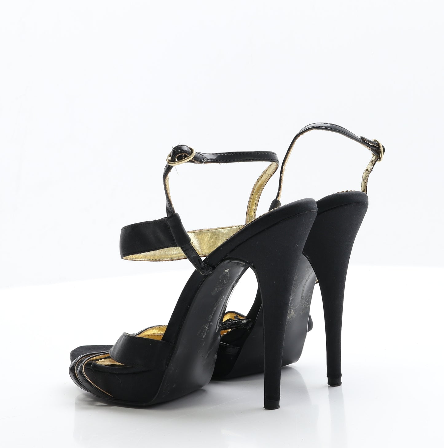 Jasper Conran Womens Black  Polyester Court Heel 8 EUR 42