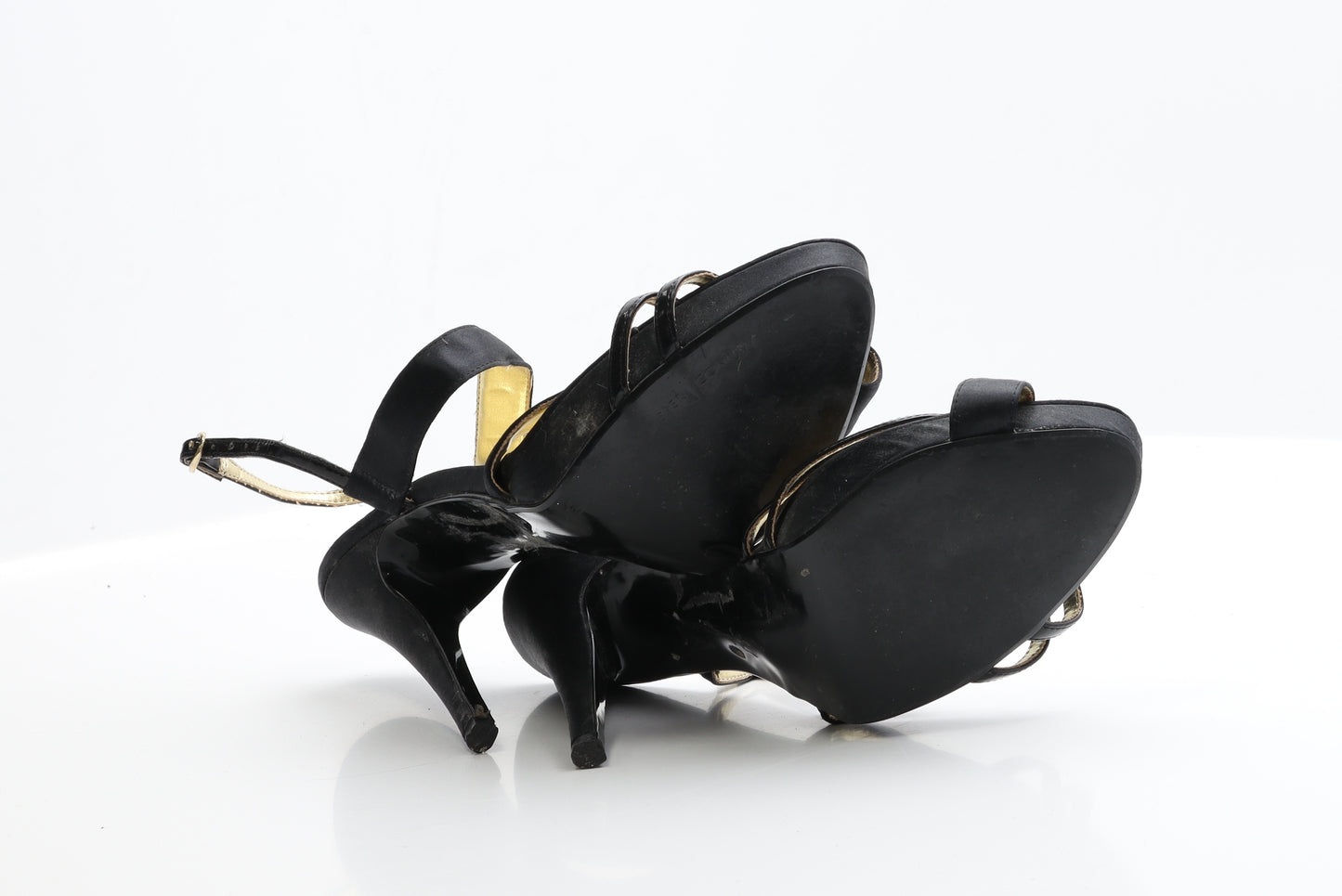 Jasper Conran Womens Black  Polyester Court Heel 8 EUR 42
