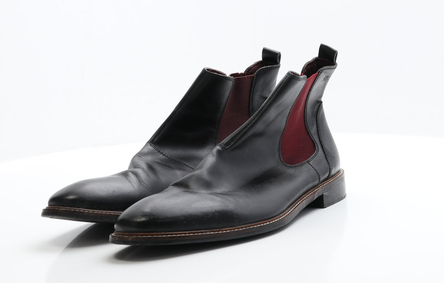 London Brogues Mens Black  Polyester Chelsea Boot 10 EUR 44