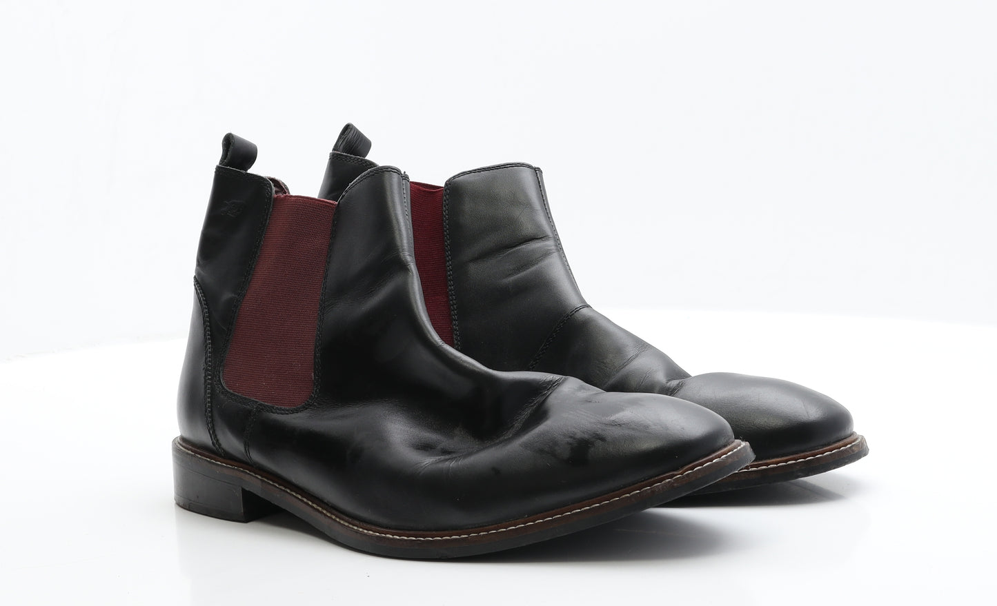 London Brogues Mens Black  Polyester Chelsea Boot 10 EUR 44