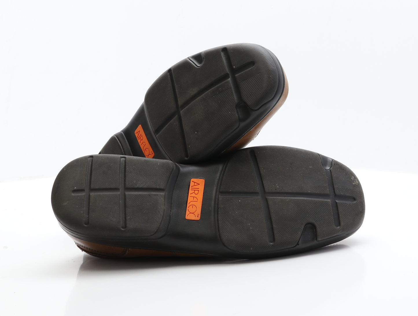 Marks and Spencer Mens Brown  Polyester Loafer Casual 9   - Extra Wide Fit