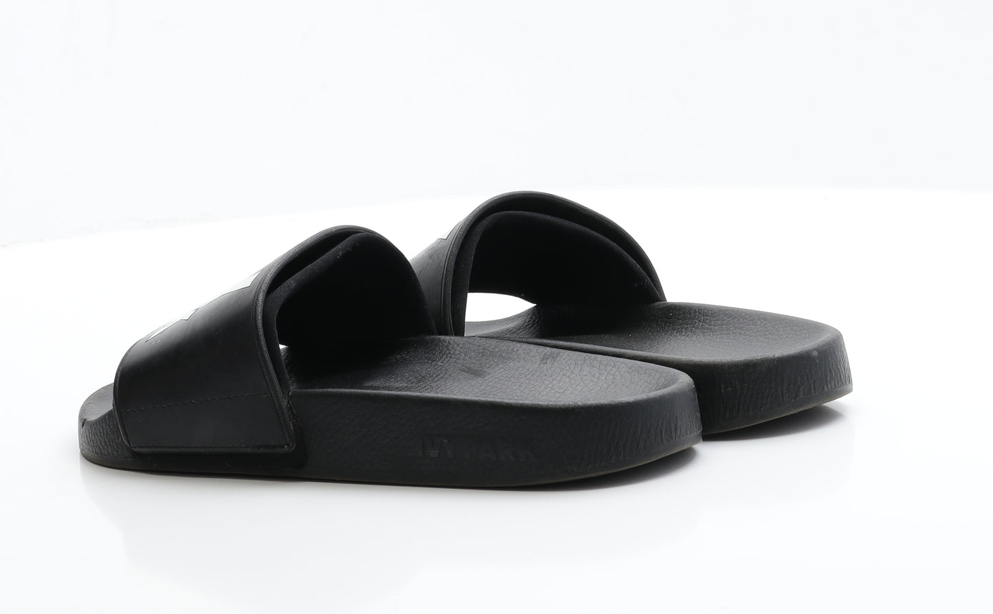 IVY PARK Womens Black  Polyester Slider Flat 7 40