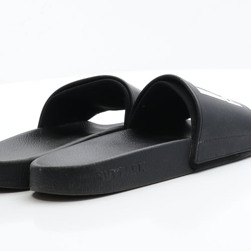 IVY PARK Womens Black  Polyester Slider Flat 7 40