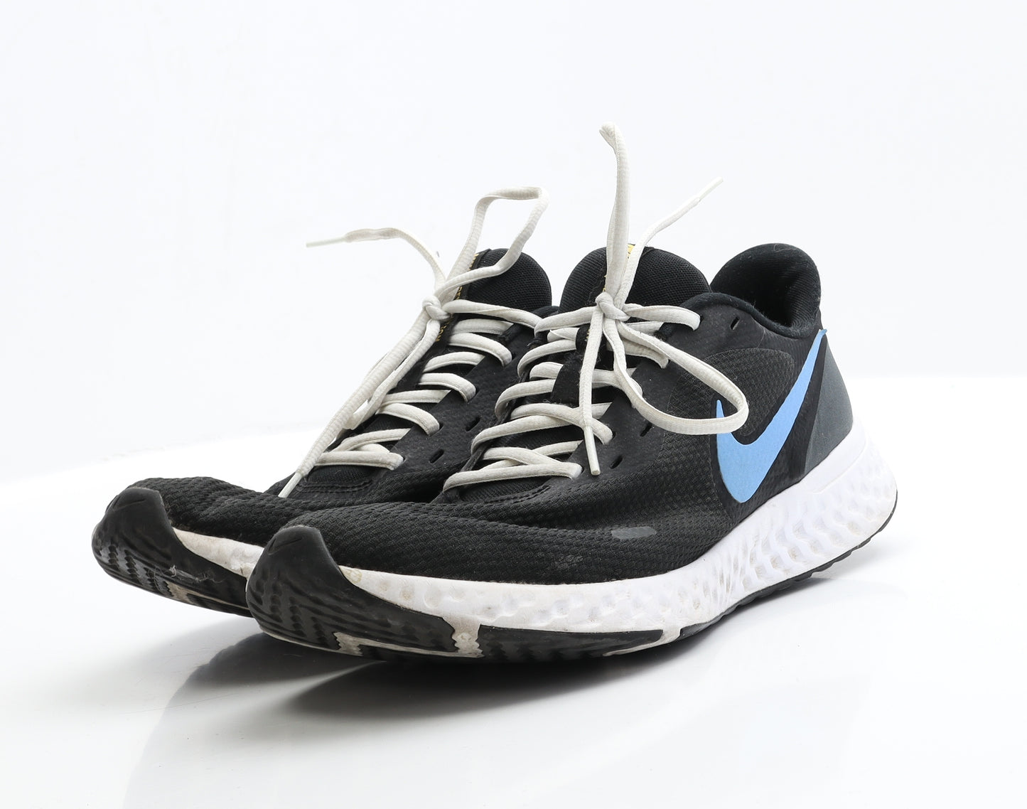 Nike Mens Black  Polyester Trainer Casual 9 EUR 44