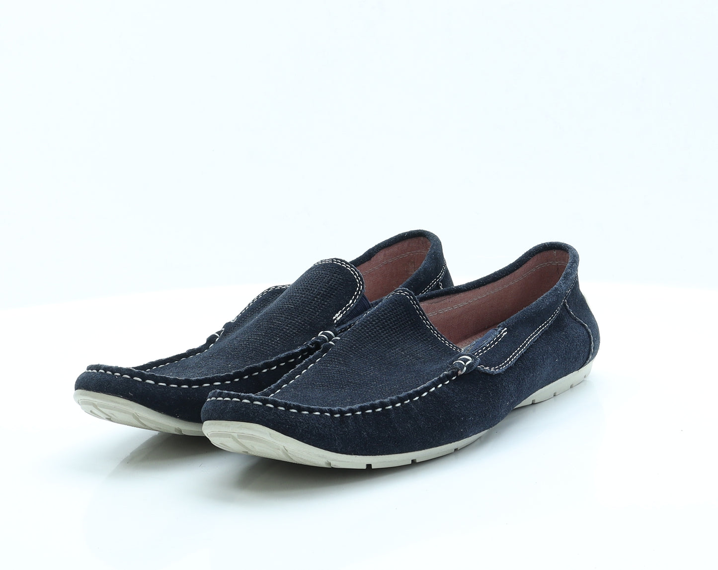 Aldo Mens Blue  Polyester Loafer Casual 8 EUR 42 US 9