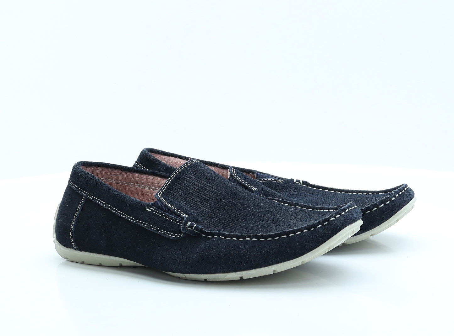 Aldo Mens Blue  Polyester Loafer Casual 8 EUR 42 US 9