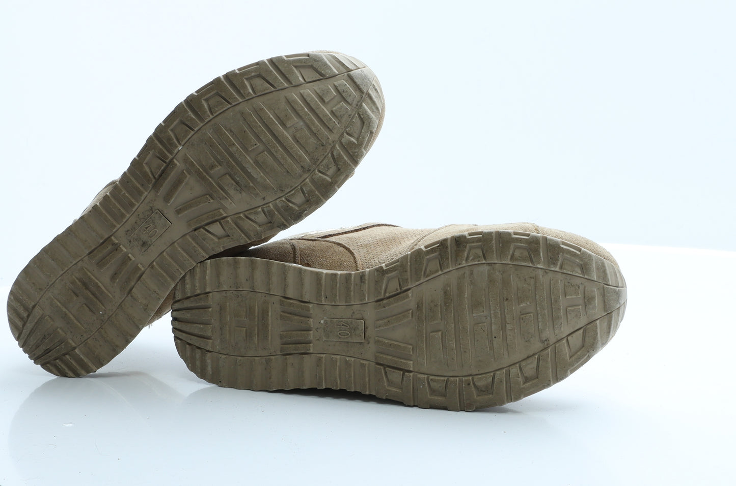 Bellucci Womens Brown  Polyester Trainer Flat 7 40