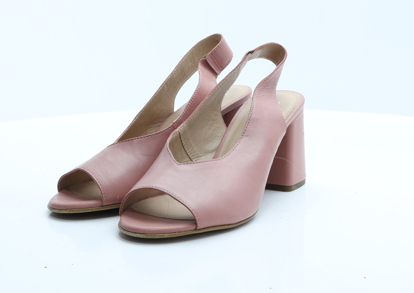 NEXT Womens Pink  Polyester Slingback Heel 6 EUR 39