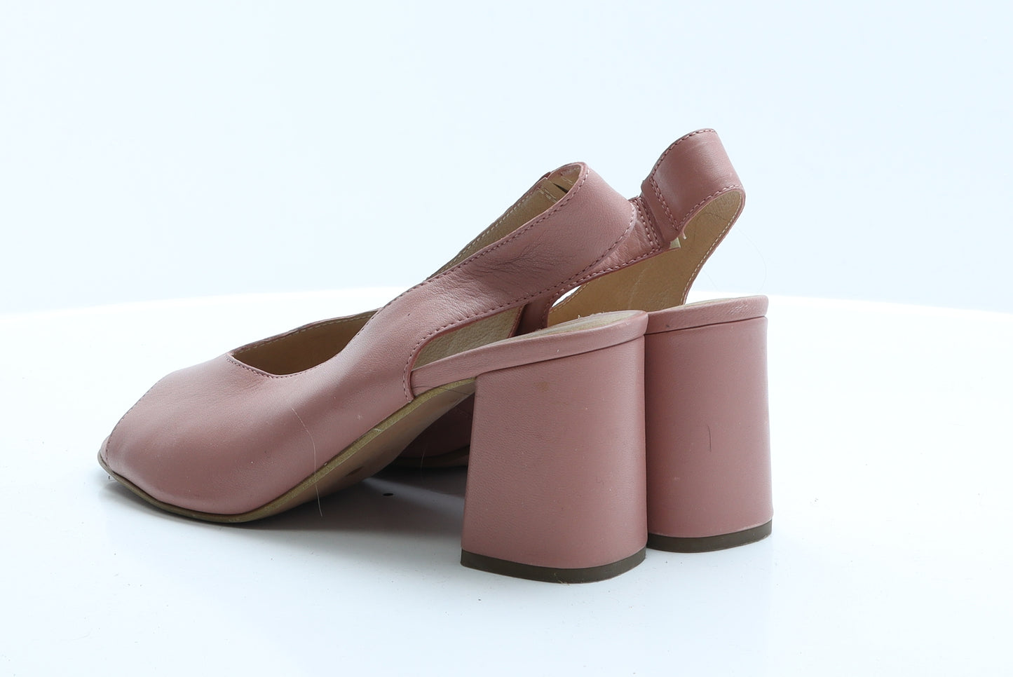 NEXT Womens Pink  Polyester Slingback Heel 6 EUR 39