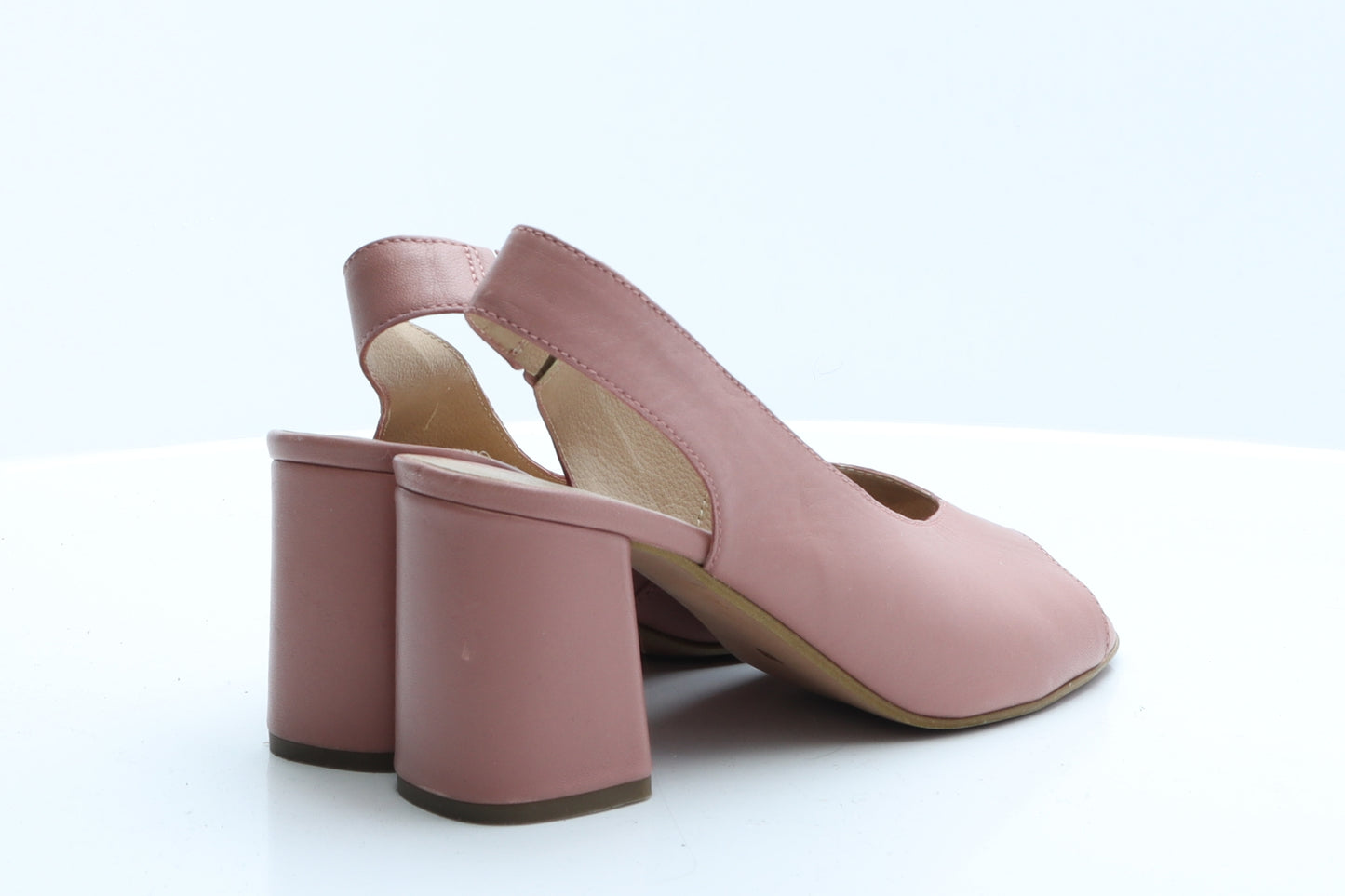 NEXT Womens Pink  Polyester Slingback Heel 6 EUR 39