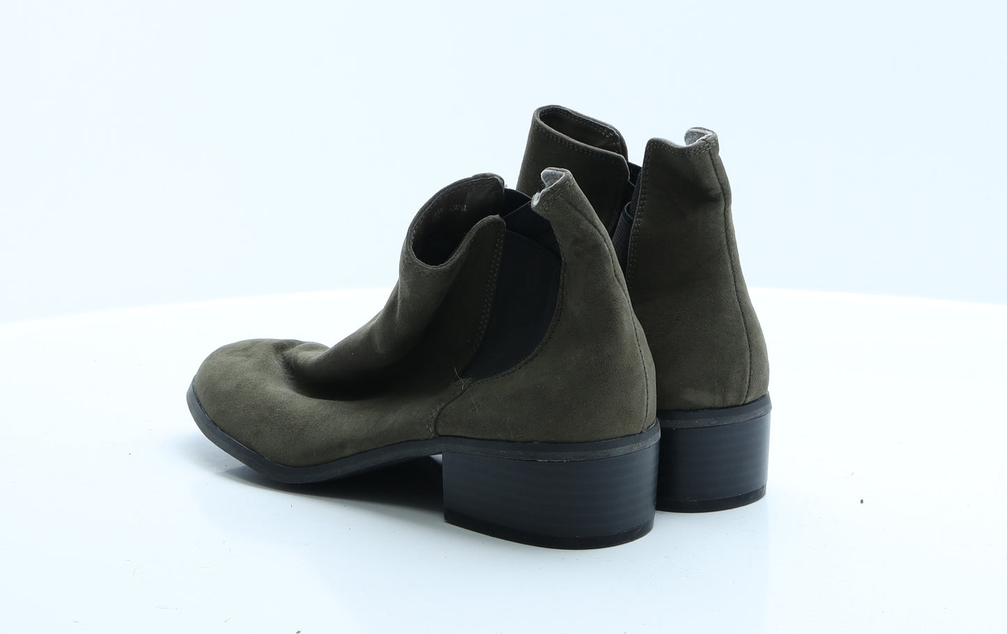 Papaya Womens Green  Polyester Bootie Boot 4 EUR 37