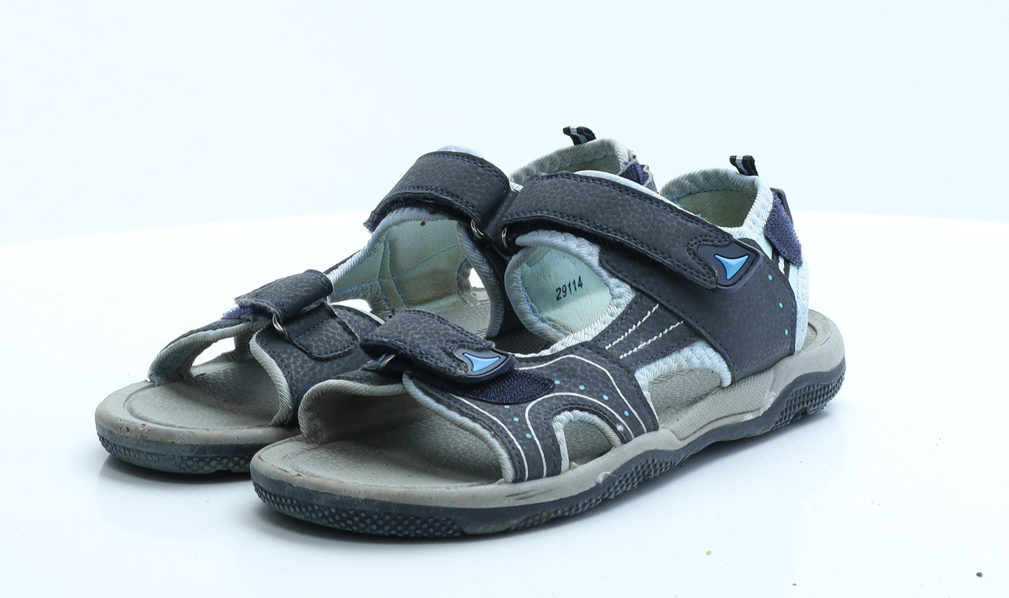 Redfish Womens Blue  Polyester Fisherman Sandal 4