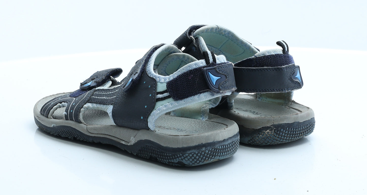 Redfish Womens Blue  Polyester Fisherman Sandal 4