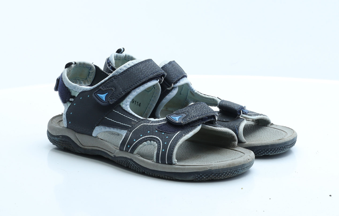 Redfish Womens Blue  Polyester Fisherman Sandal 4