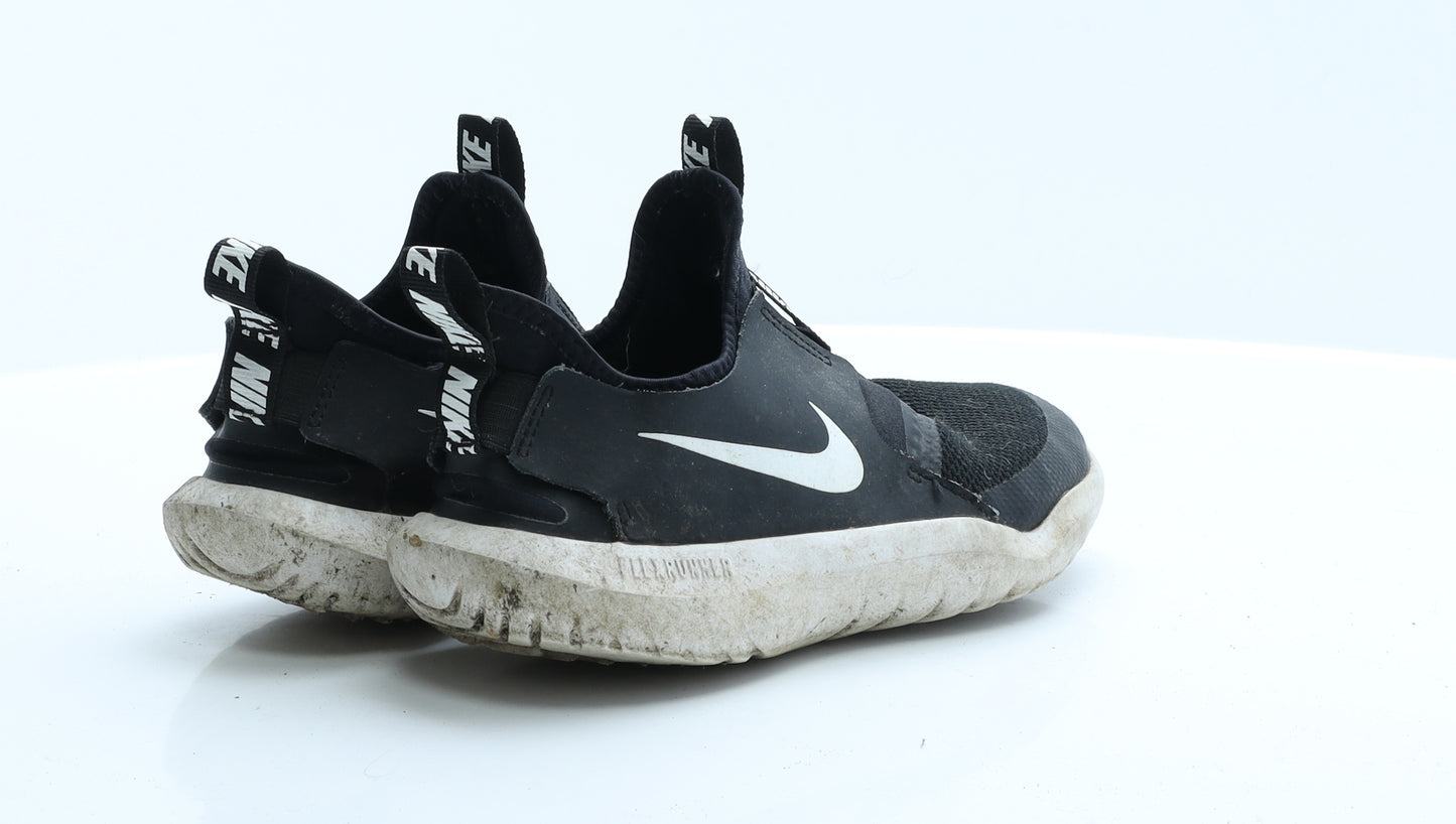 Nike Boys Black  Polyester Trainer  3.5 EUR 34.5