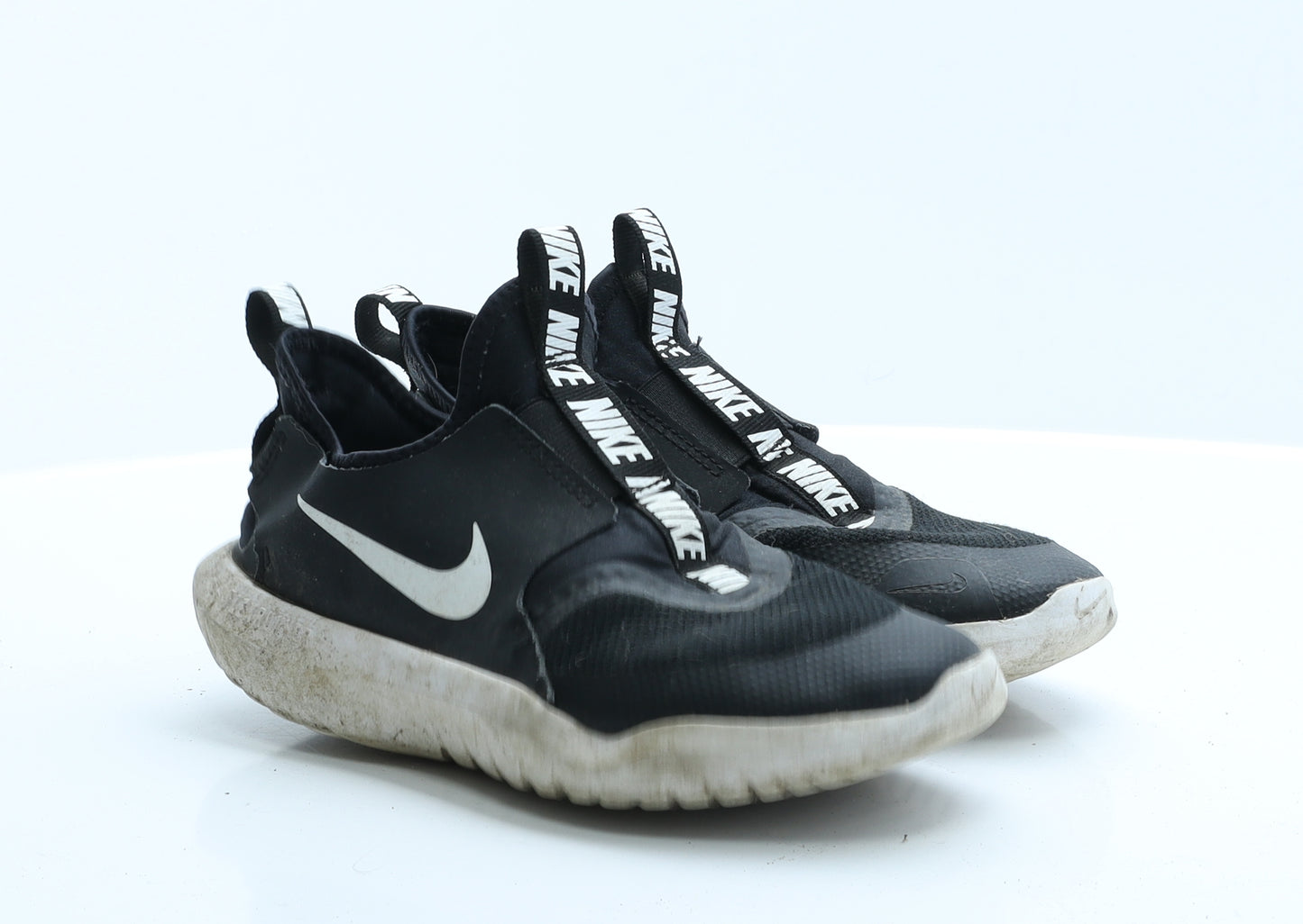 Nike Boys Black  Polyester Trainer  3.5 EUR 34.5