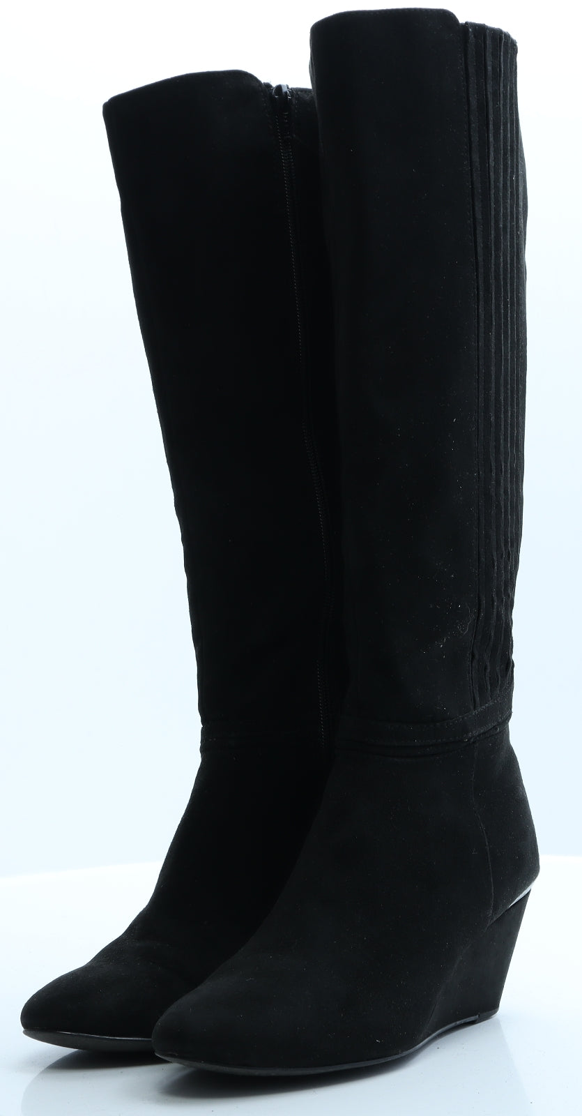 NEXT Womens Black  Polyester Slip On Boot 4 EUR 37