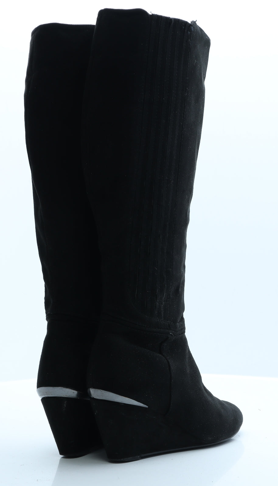 NEXT Womens Black  Polyester Slip On Boot 4 EUR 37