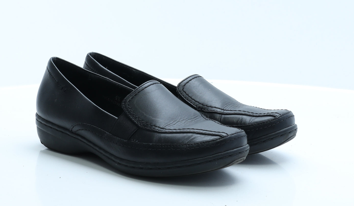 Marks and Spencer Womens Black  Polyester Espadrille Flat 4.5