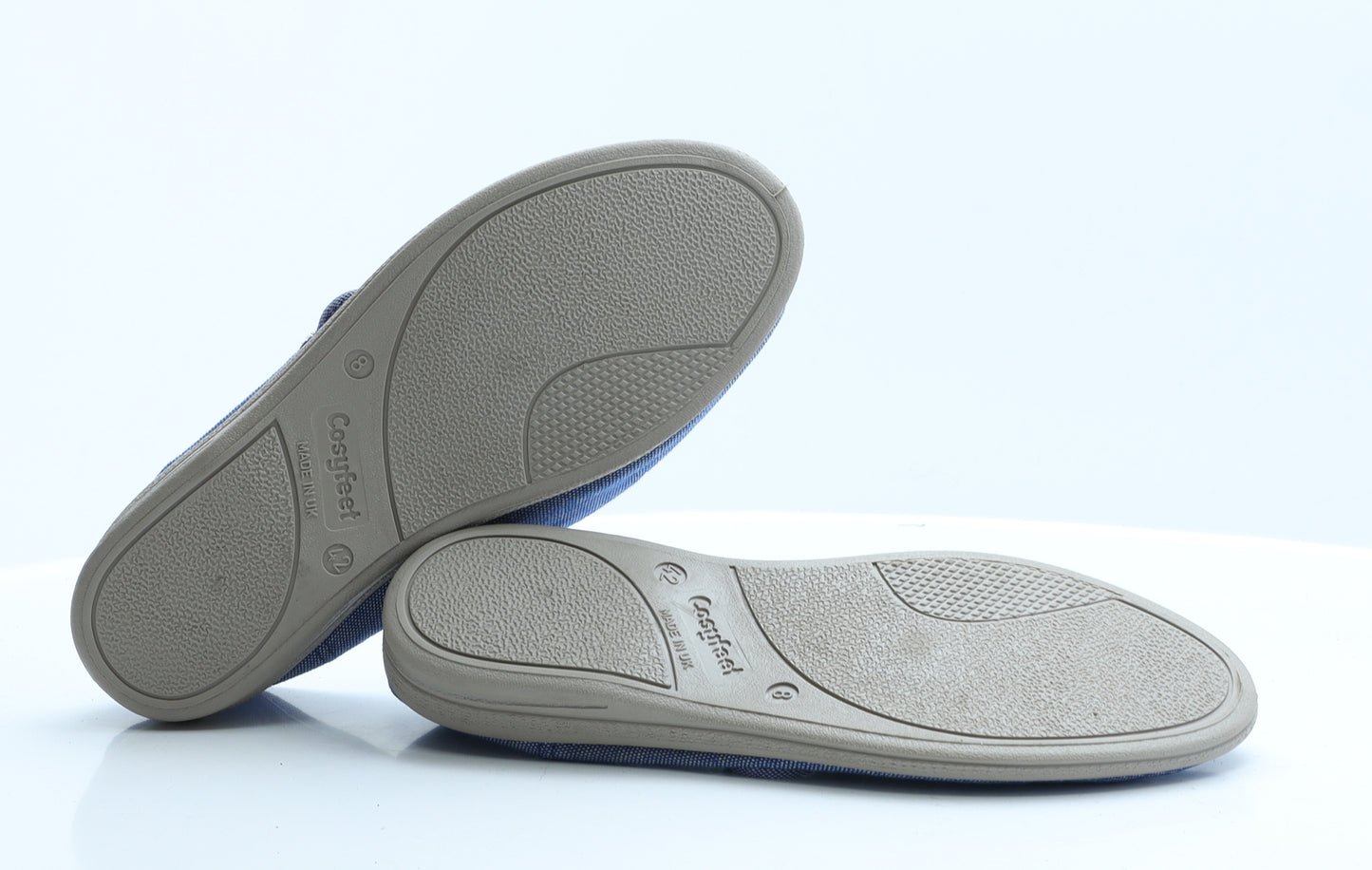 Cosyfeet Womens Blue  Polyester Loafer Flat 8 42