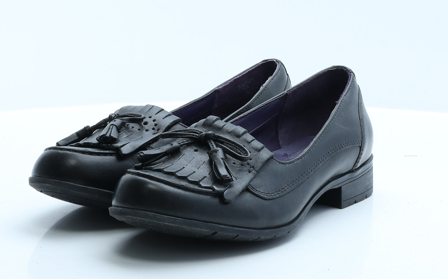 Hotter Womens Black  Polyamide Loafer Flat 5