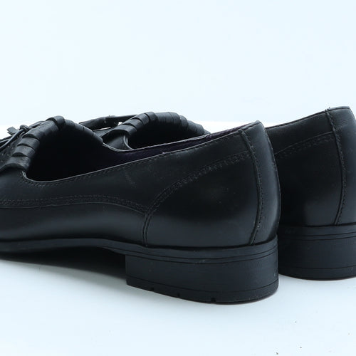 Hotter Womens Black  Polyamide Loafer Flat 5