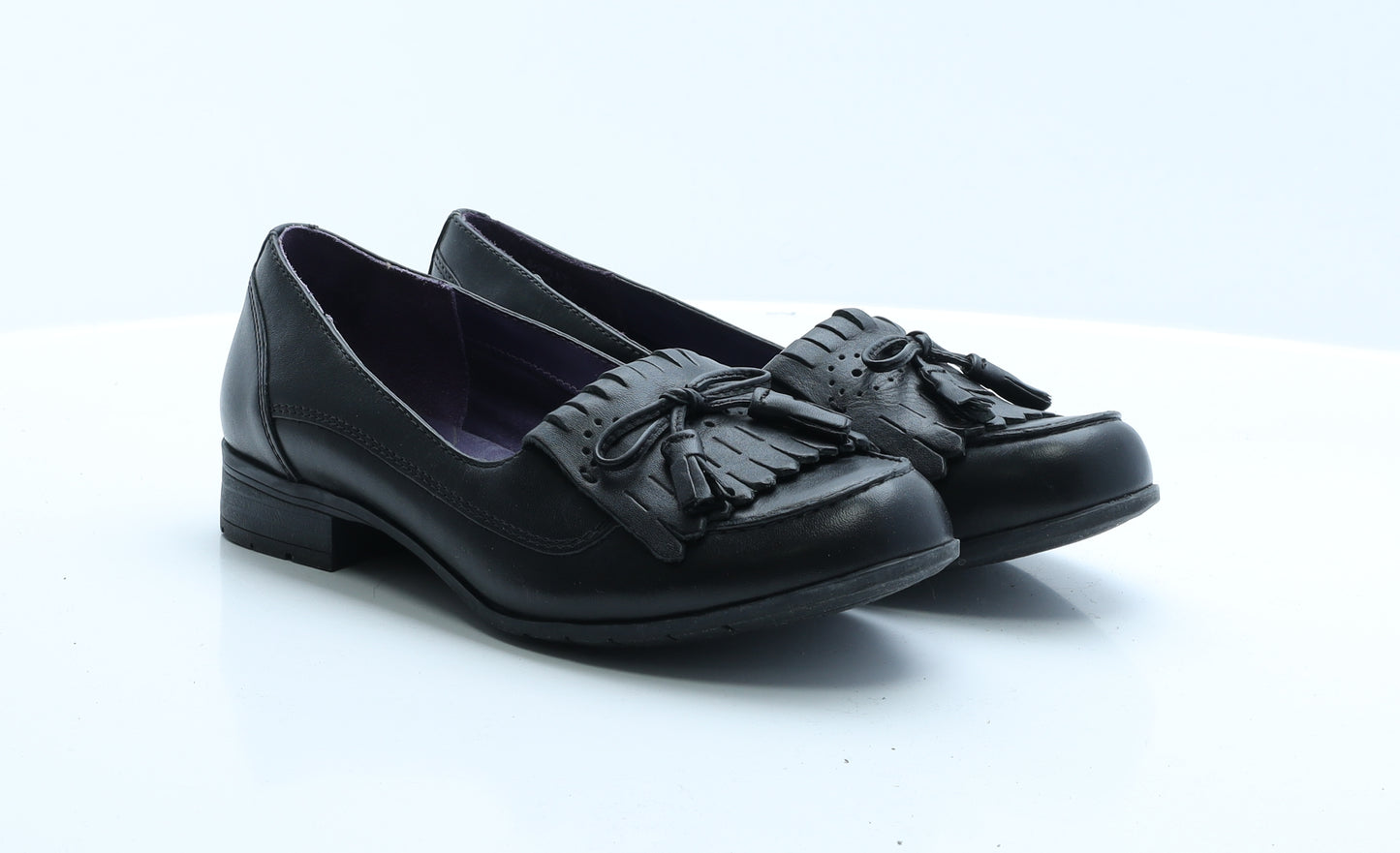 Hotter Womens Black  Polyamide Loafer Flat 5