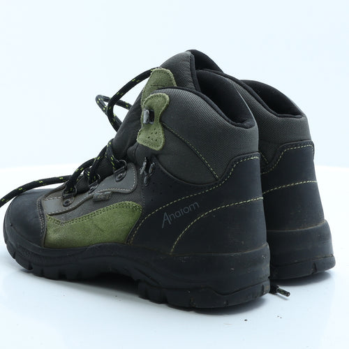 Anatom Boys Black  Polyester Snow Boot Boot 2 EUR 35