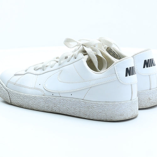 Nike Womens White  Polyester Trainer Casual 5.5 38.5