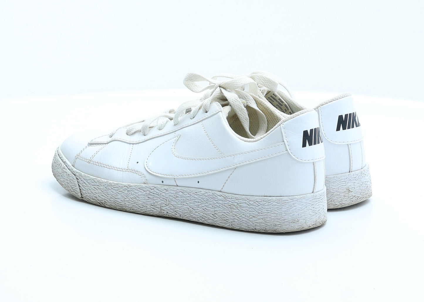 Nike Womens White  Polyester Trainer Casual 5.5 38.5