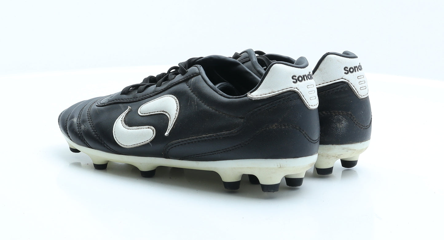 Sondico Mens Black  Polyester Trainer  6.5 EUR 39.5  - Football boots