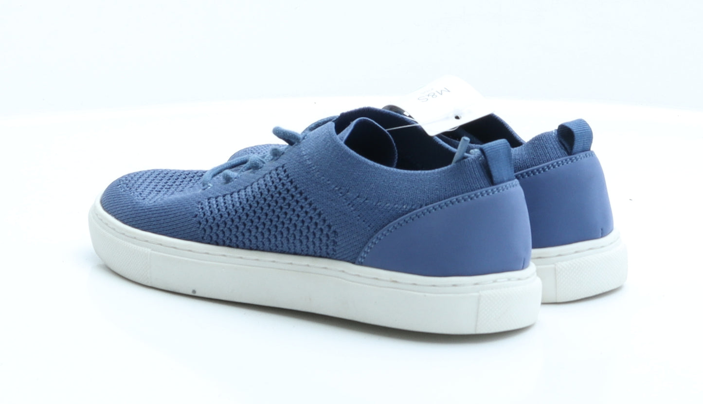 Marks and Spencer Girls Blue  Polyester Trainer  3 EUR 35