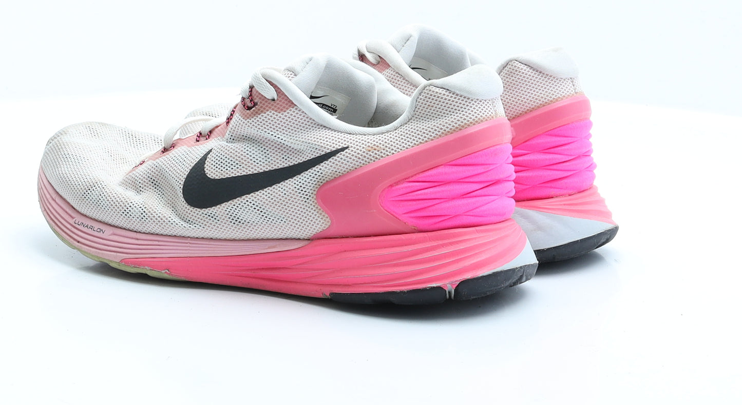 Nike Womens Pink  Polyester Trainer Sandal 5.5 38.5