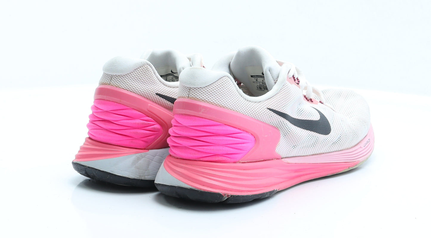 Nike Womens Pink  Polyester Trainer Sandal 5.5 38.5