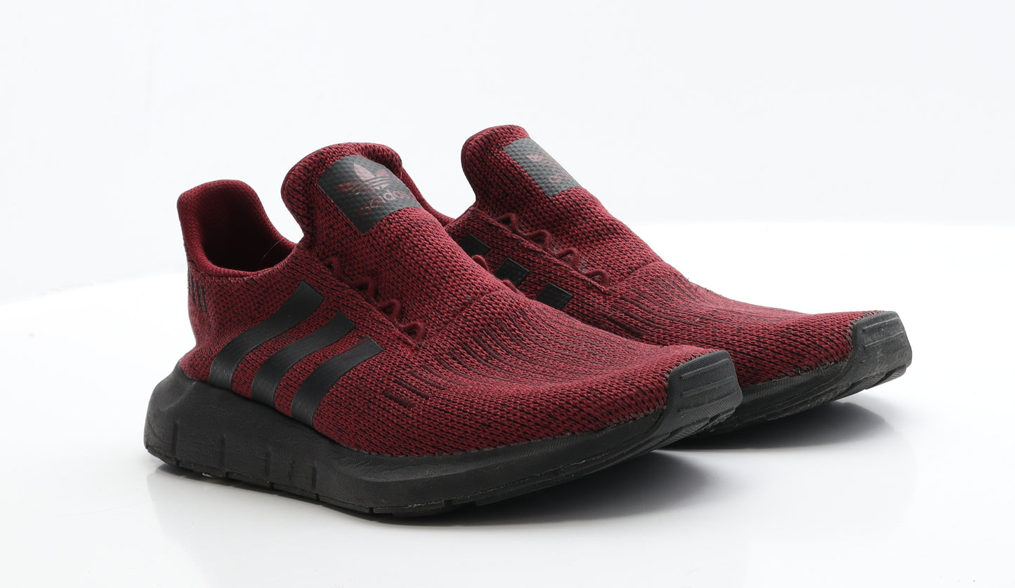 adidas Mens Red  Polyester Trainer Casual 10 EUR 44